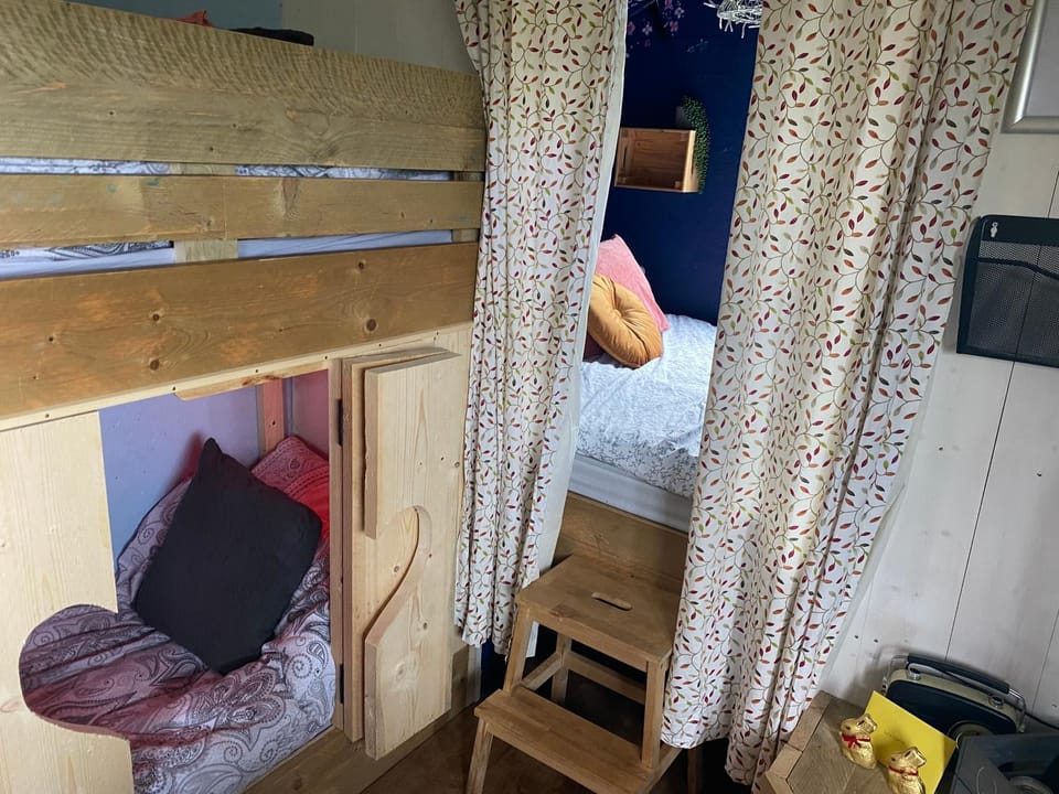 Bed, Photo of the whole room, Bedroom, bunk bed