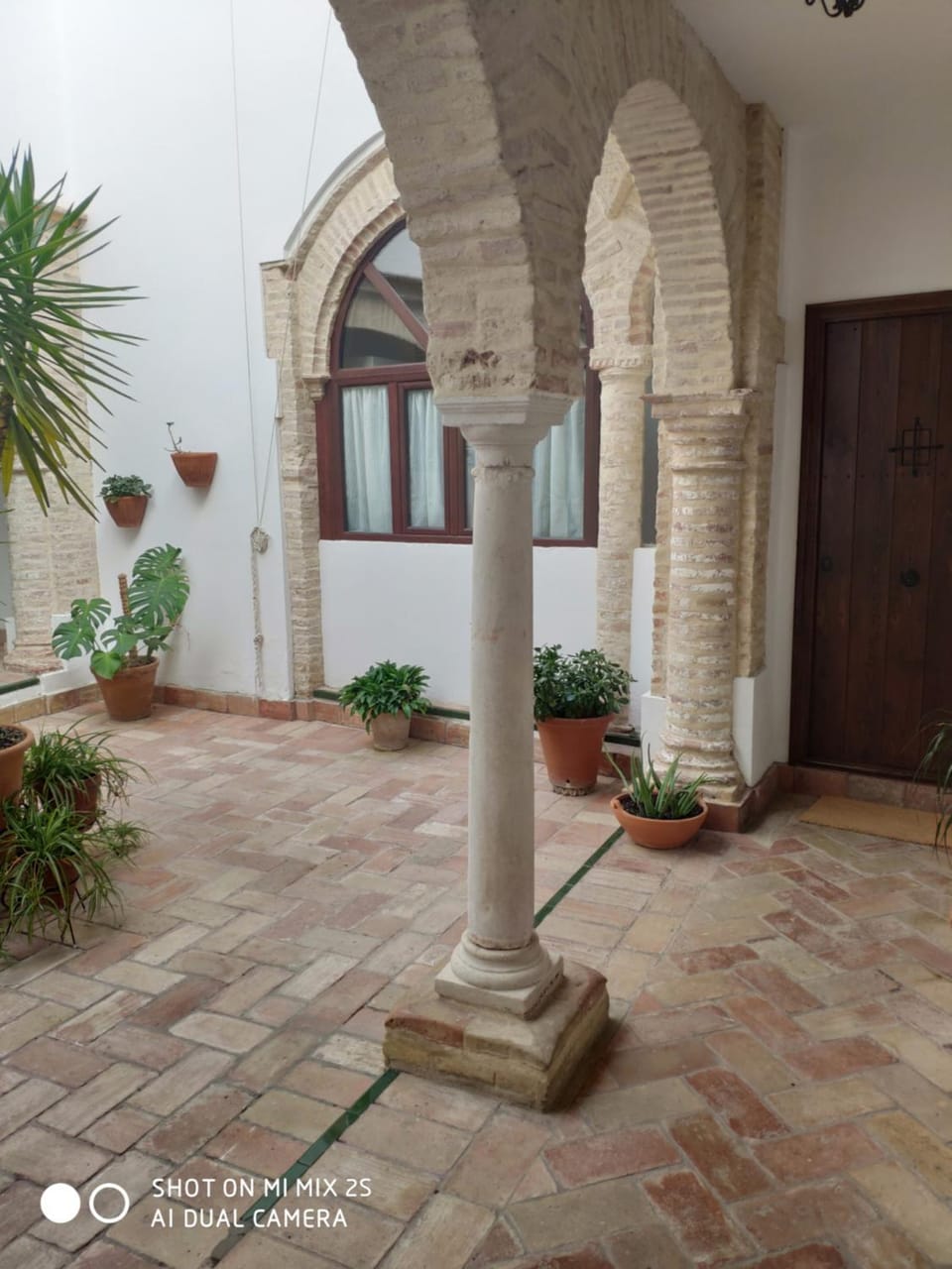 Property building, Patio