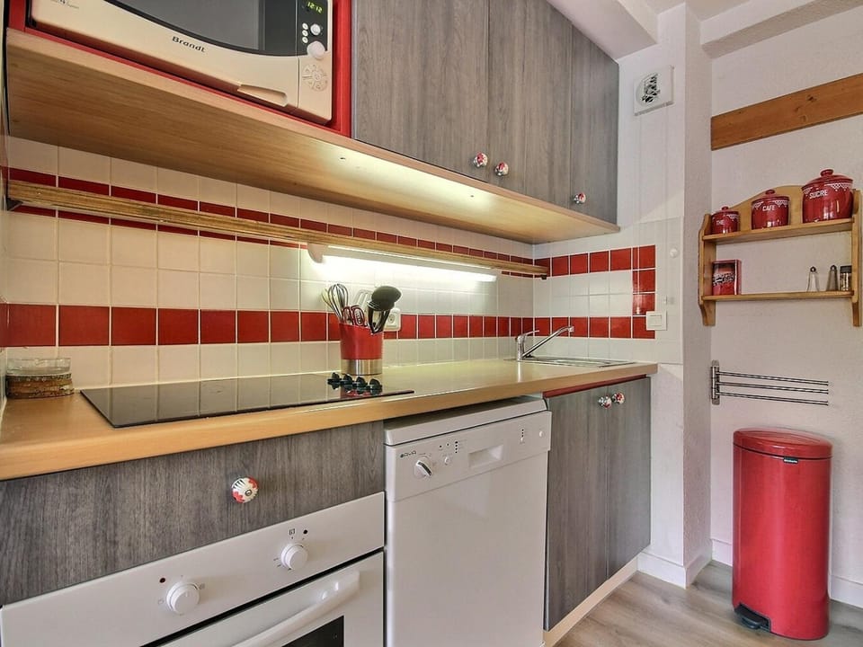 Appartement 2 pièces avec accès piscine Plagne 1800 - FR-1-455-149 Apartment in Mâcot-la-Plagne
