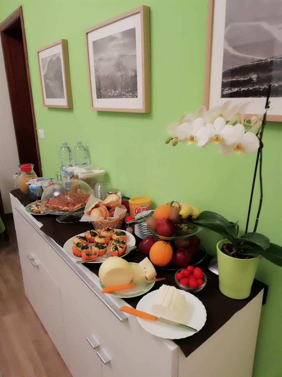 Food close-up, Buffet breakfast