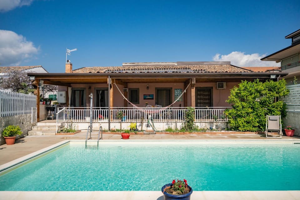Property building, Pool view, Swimming pool