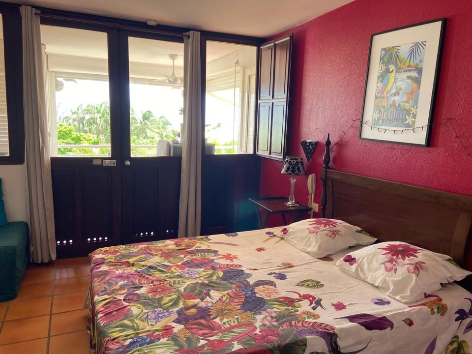Studio Vue mer Haut de villa anse des rochers Apartment in Grande-Terre, Guadeloupe