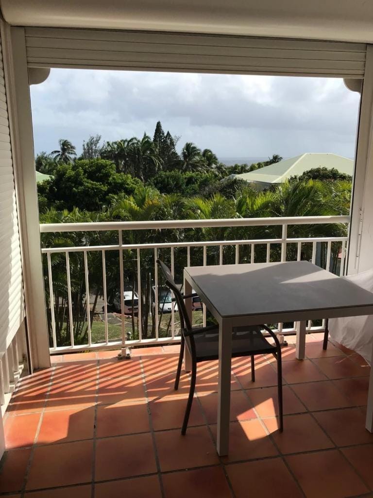 Studio Vue mer Haut de villa anse des rochers Apartment in Grande-Terre, Guadeloupe