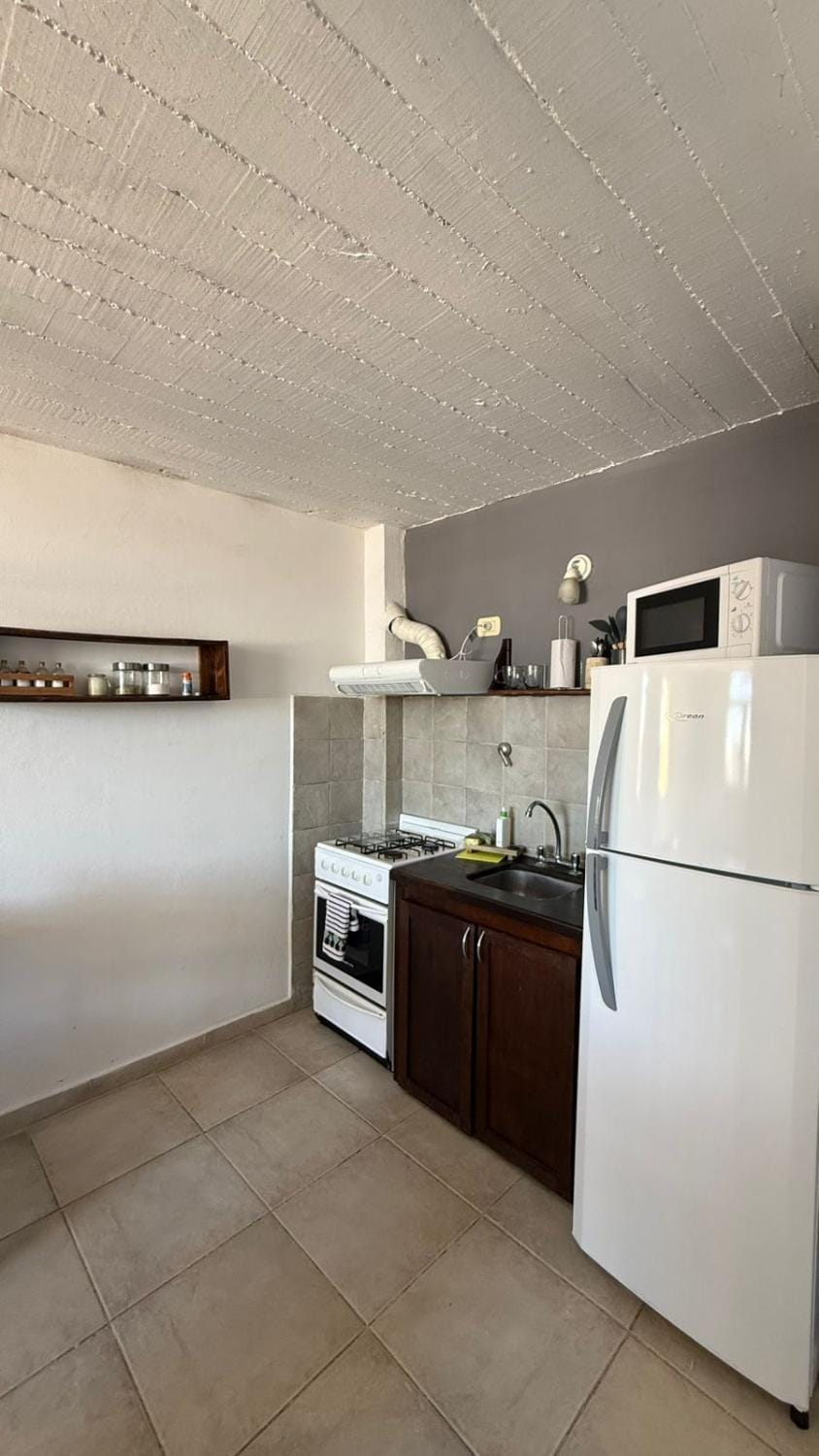 Kitchen or kitchenette, Living room
