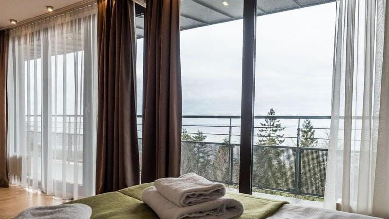 Bedroom, Sea view