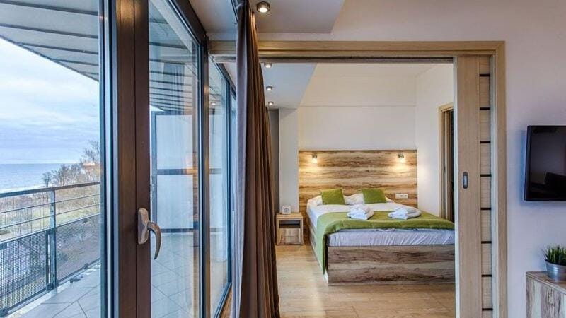 TV and multimedia, View (from property/room), Balcony/Terrace, Bedroom, Sea view