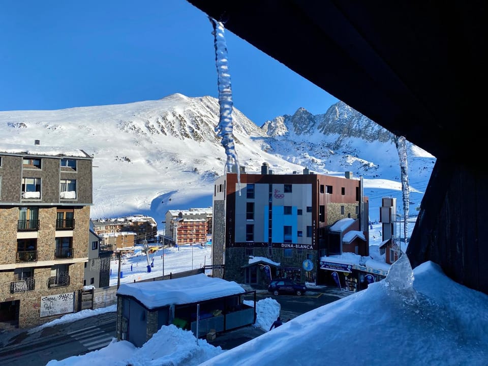 Natural landscape, Winter, Mountain view