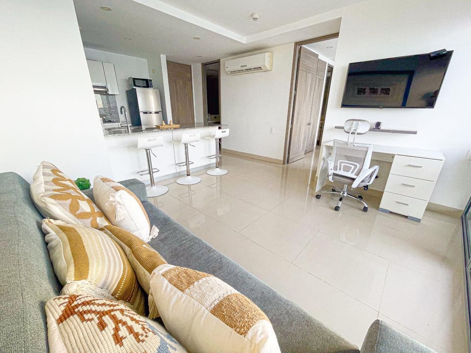 22nd flr Spectacular Seaview Morros City Bocagrande Apartment in Cartagena