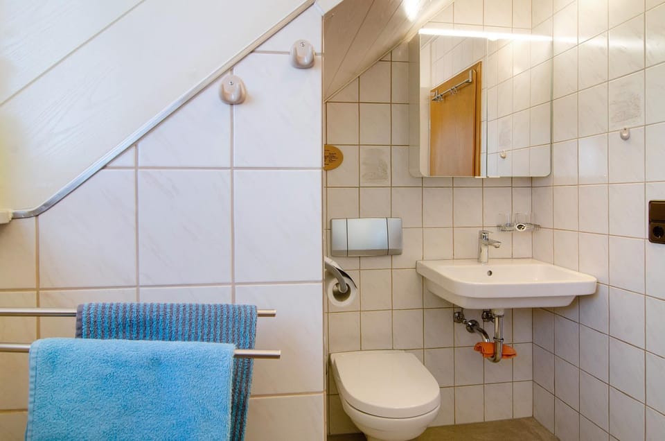Bathroom, Living room