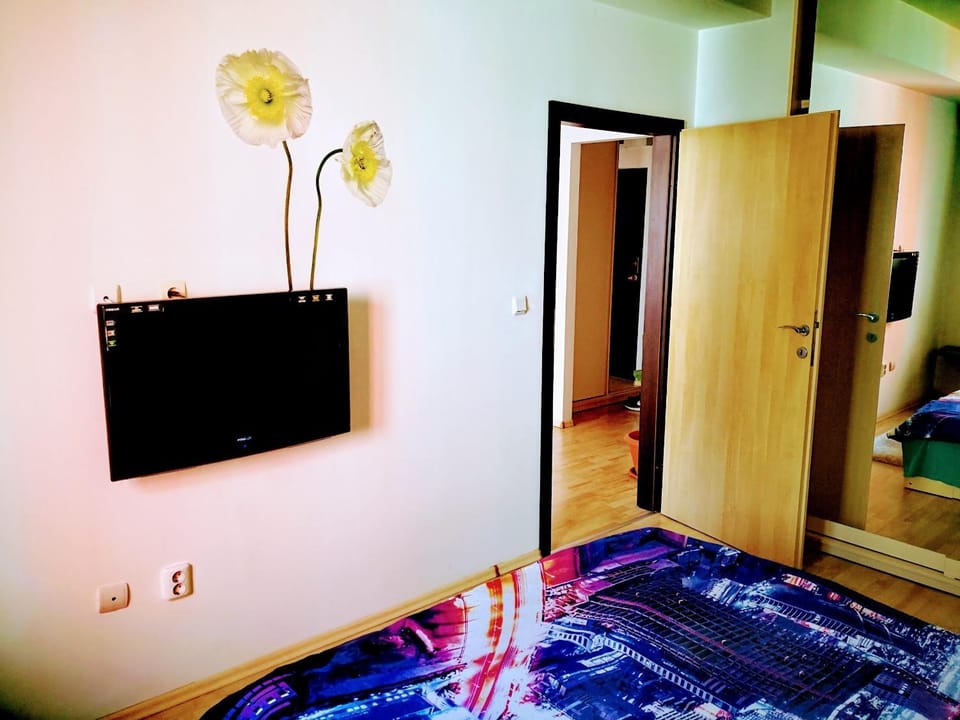 Communal lounge/ TV room, Bed, TV and multimedia, Bedroom