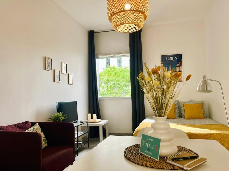 Le Petit Tryo – Studio lumineux, Gare Sud Apartment in Nantes