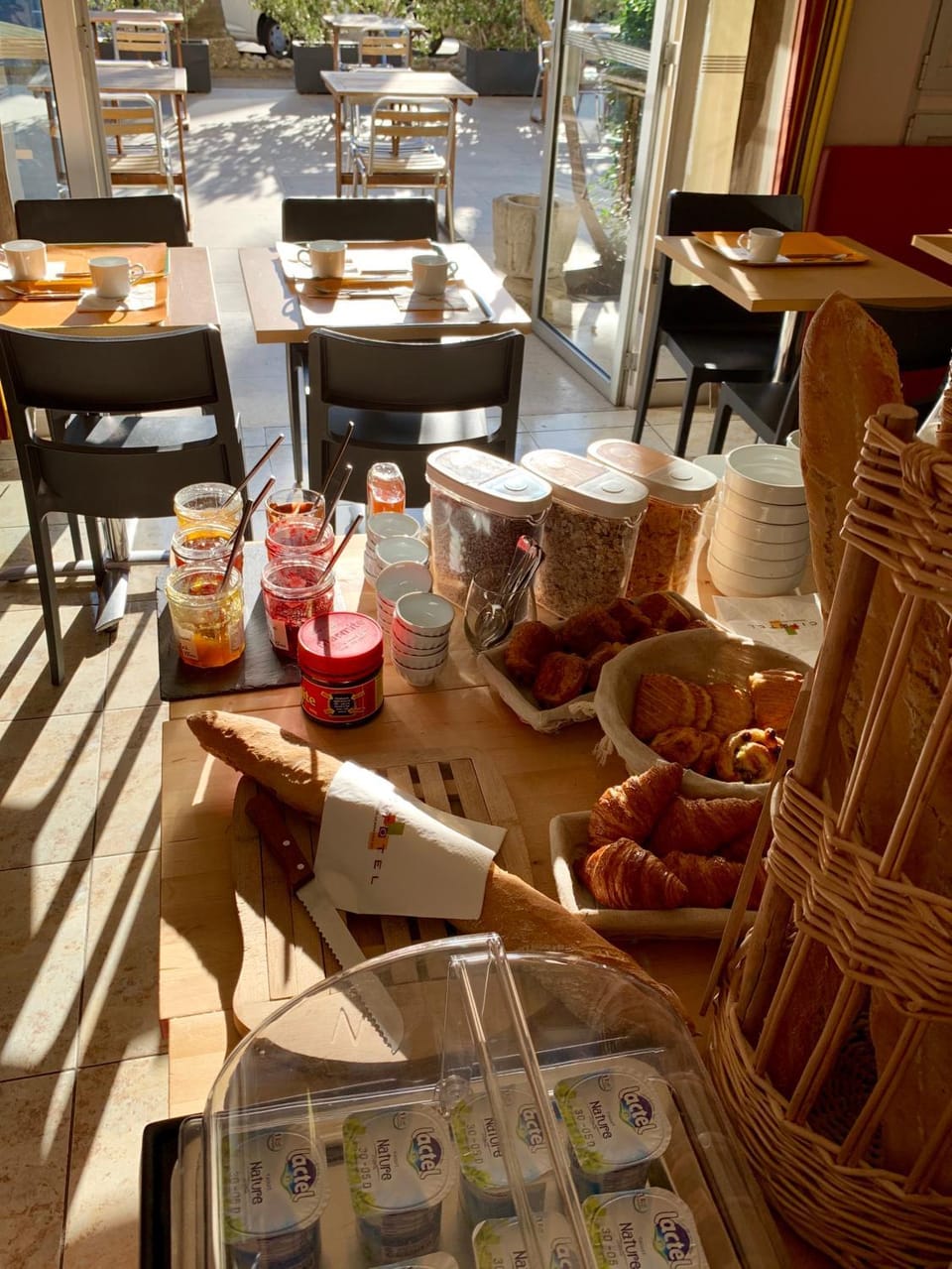 Buffet breakfast
