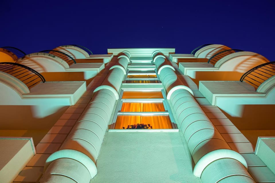 Property building, Night