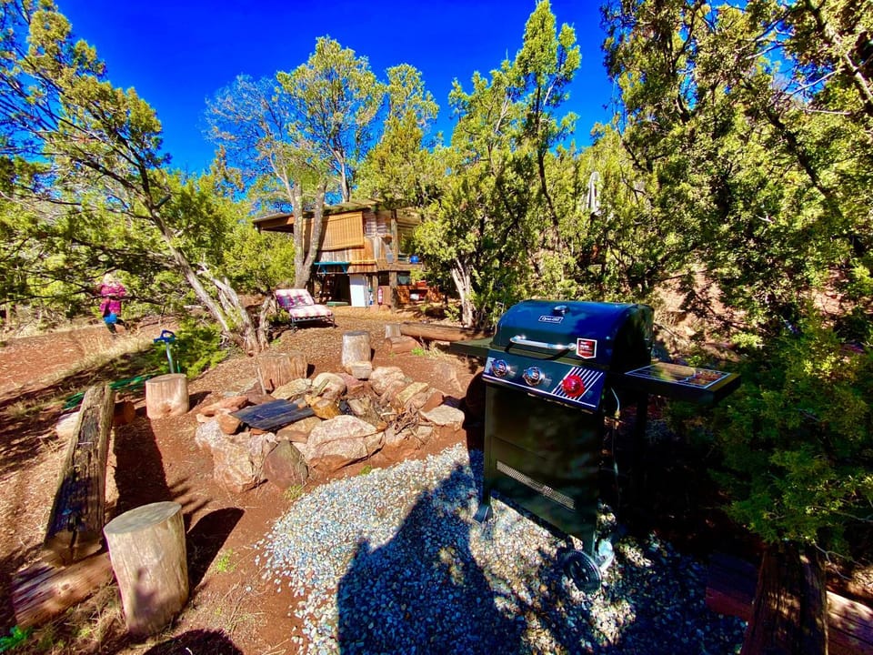 BBQ facilities, flat iron