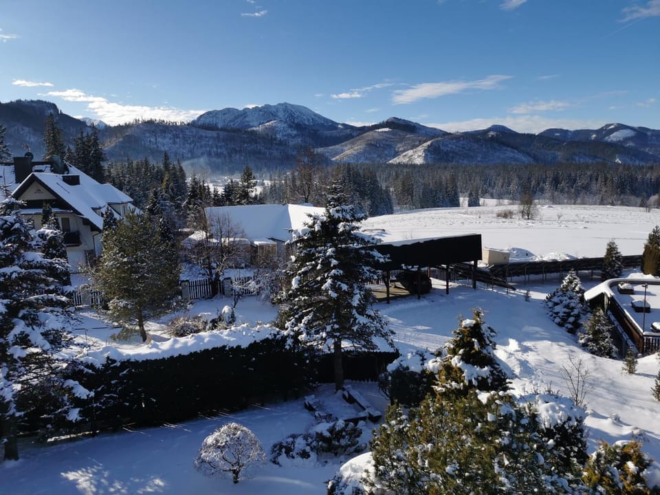 Day, Natural landscape, Winter, Garden view, Mountain view