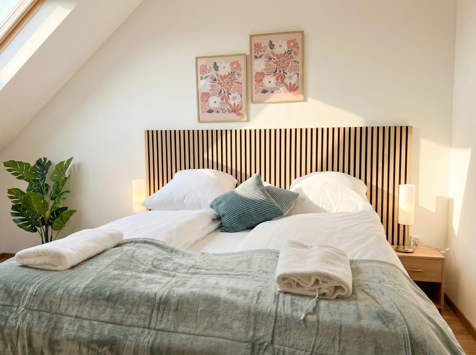 Bed, Bedroom