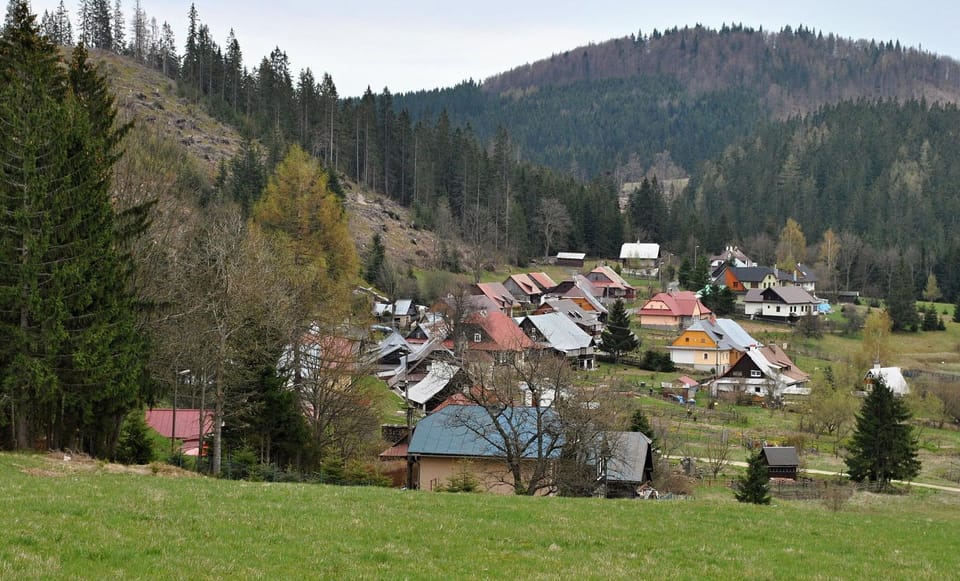 Spring, Natural landscape, Mountain view