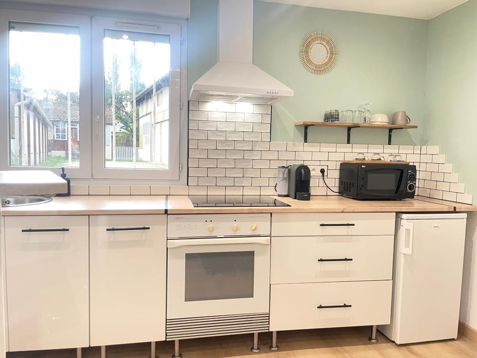 Coffee/tea facilities, Kitchen or kitchenette, minibar, pet friendly, stove