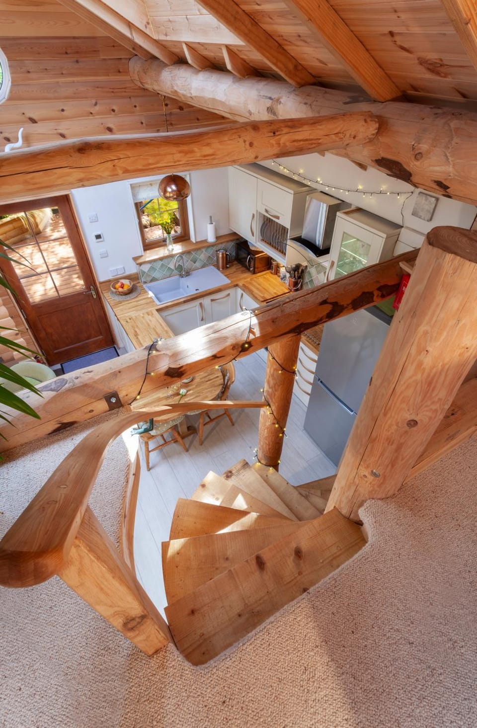 Porthole Log Cabin Cabin in Minehead