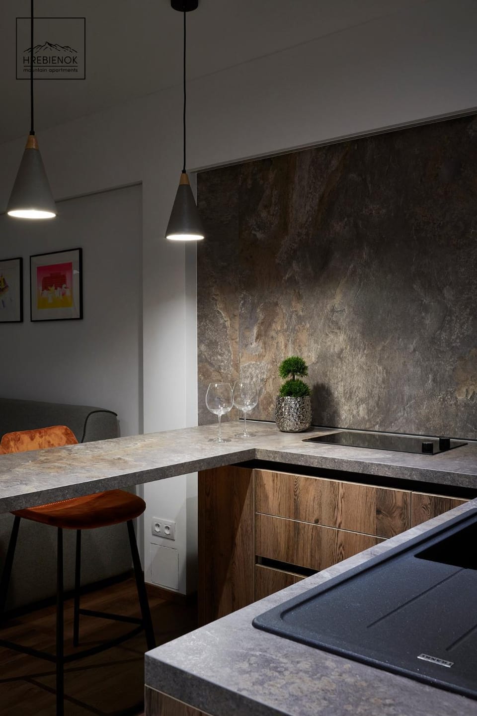 Kitchen or kitchenette
