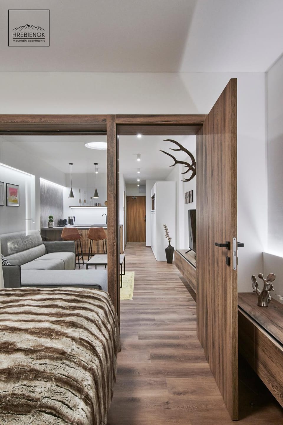 Living room, Bedroom