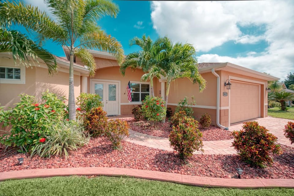 Property building, Garden view
