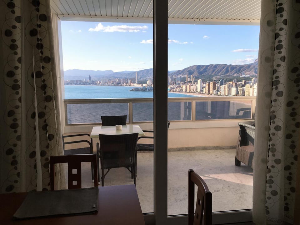 Day, View (from property/room), Living room, Dining area, Sea view
