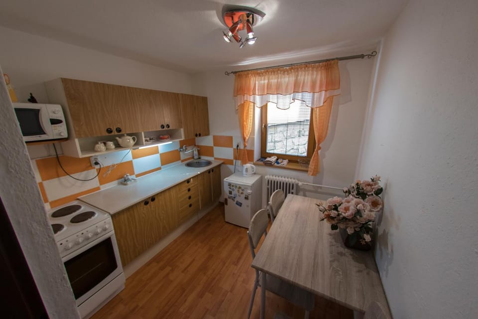 Kitchen or kitchenette, Dining area