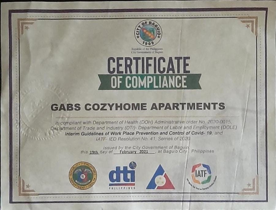 Certificate/Award
