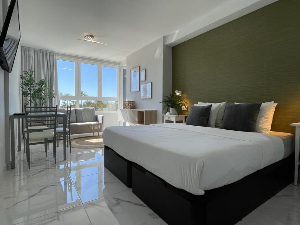 Living room, Seating area, Bedroom