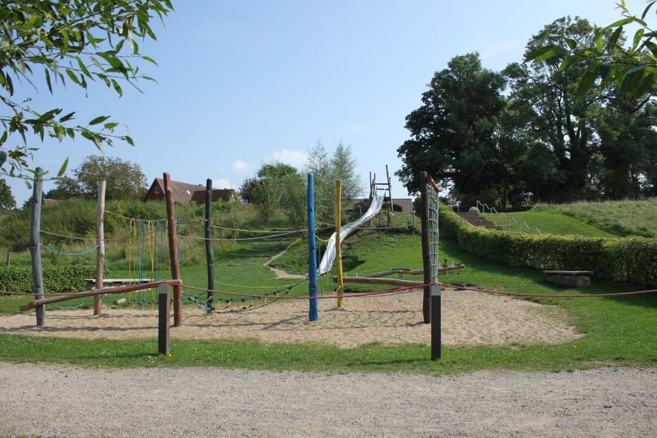 Children play ground, Beach