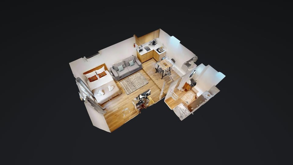 Bed, Floor plan, Bedroom