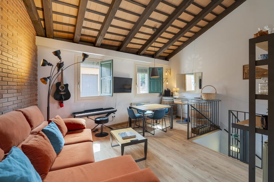 Apartamento dúplex en el Barri Vell, Girona Apartment in Girona