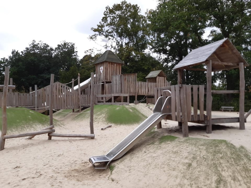 Neighbourhood, Children play ground, Family