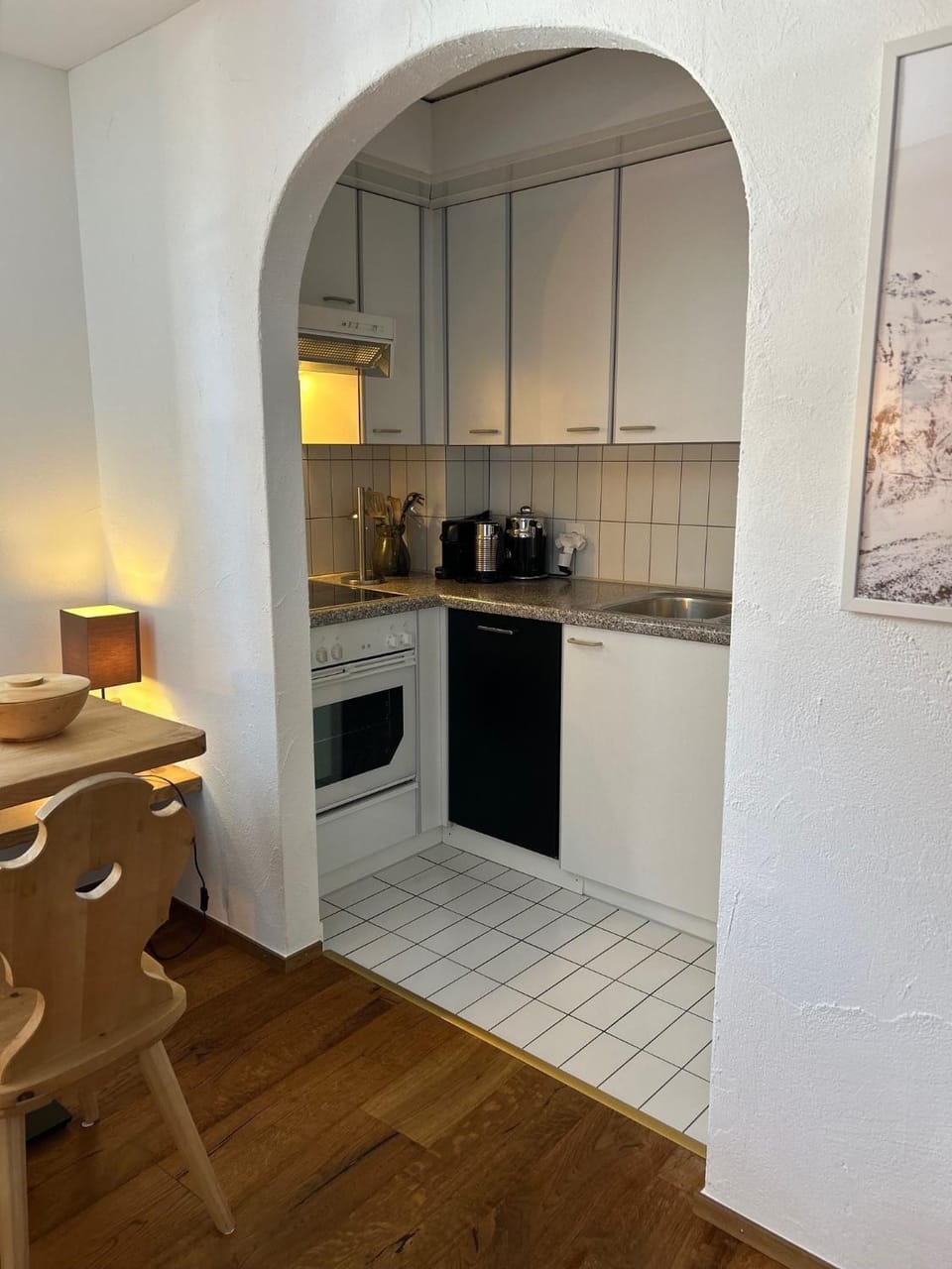 Kitchen or kitchenette