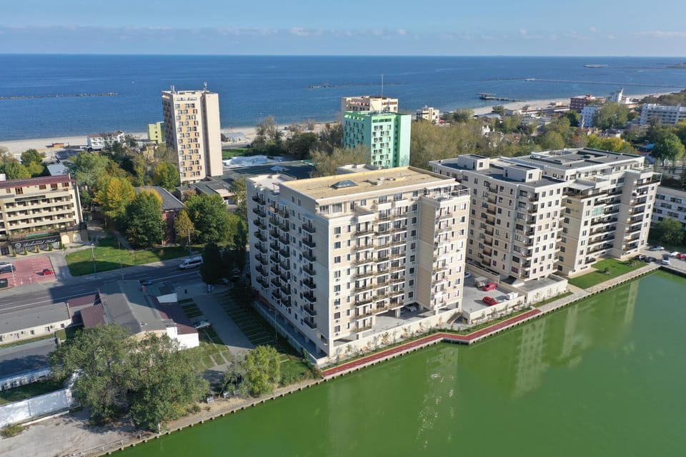 Property building, Bird's eye view, Sea view