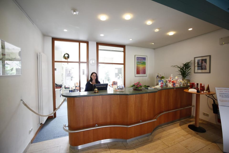 Lobby or reception, Decorative detail