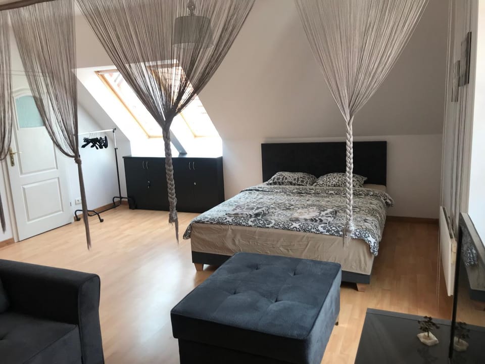 Bed, Living room, Photo of the whole room, Bedroom