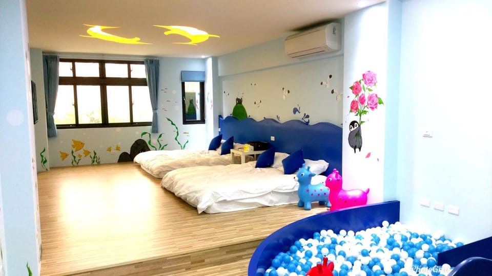 晚安熊-親子民宿-好停車-平日旅遊補助-國旅卡特約商店 Vacation rental in Taiwan, Province of China