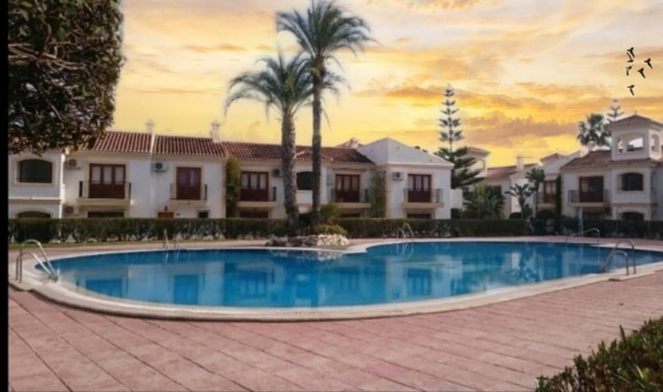 On site, Swimming pool, Sunset