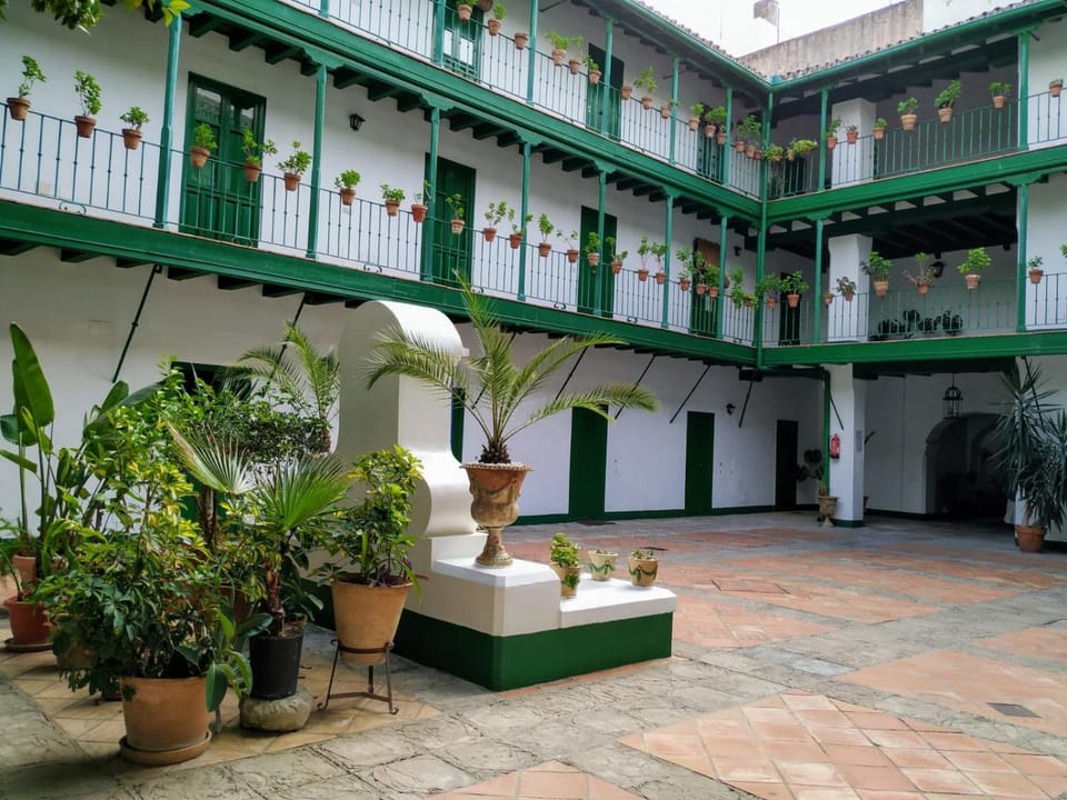 Property building, Patio