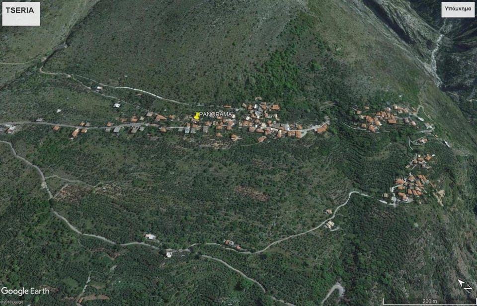 Property building, Natural landscape, Bird's eye view