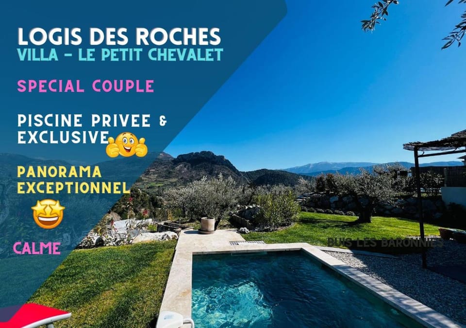 Natural landscape, Mountain view, Pool view, Swimming pool