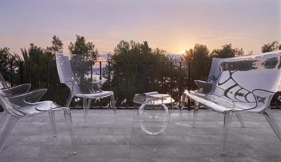 View (from property/room), Balcony/Terrace, Sunset