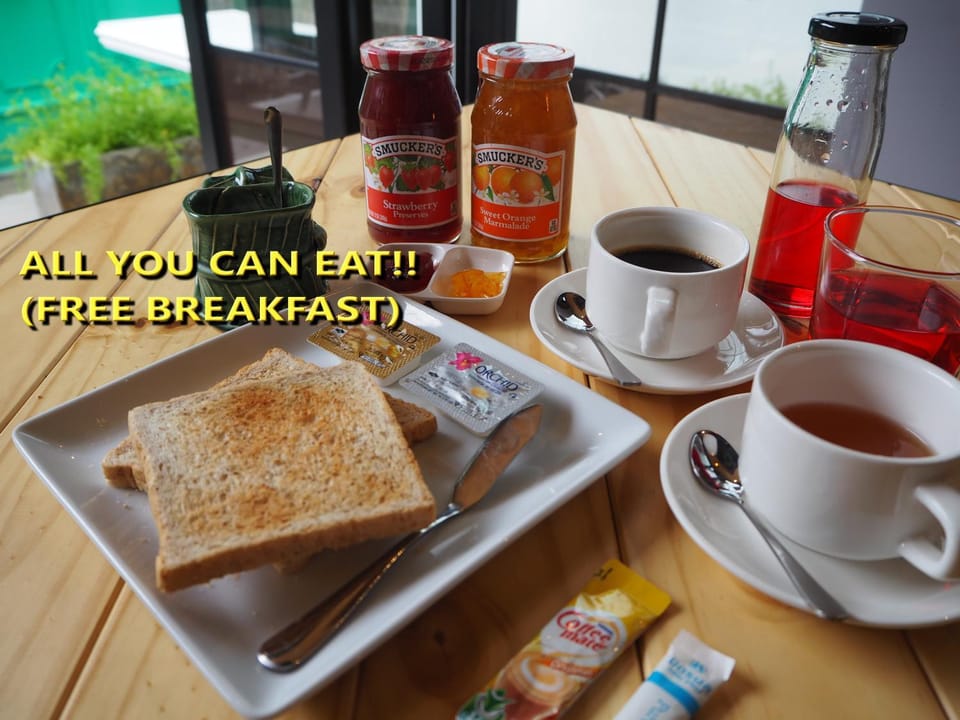 Continental breakfast, Non alcoholic drinks