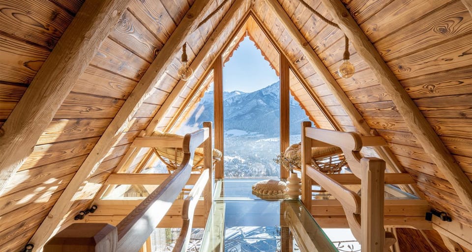 Winter, Decorative detail, Mountain view