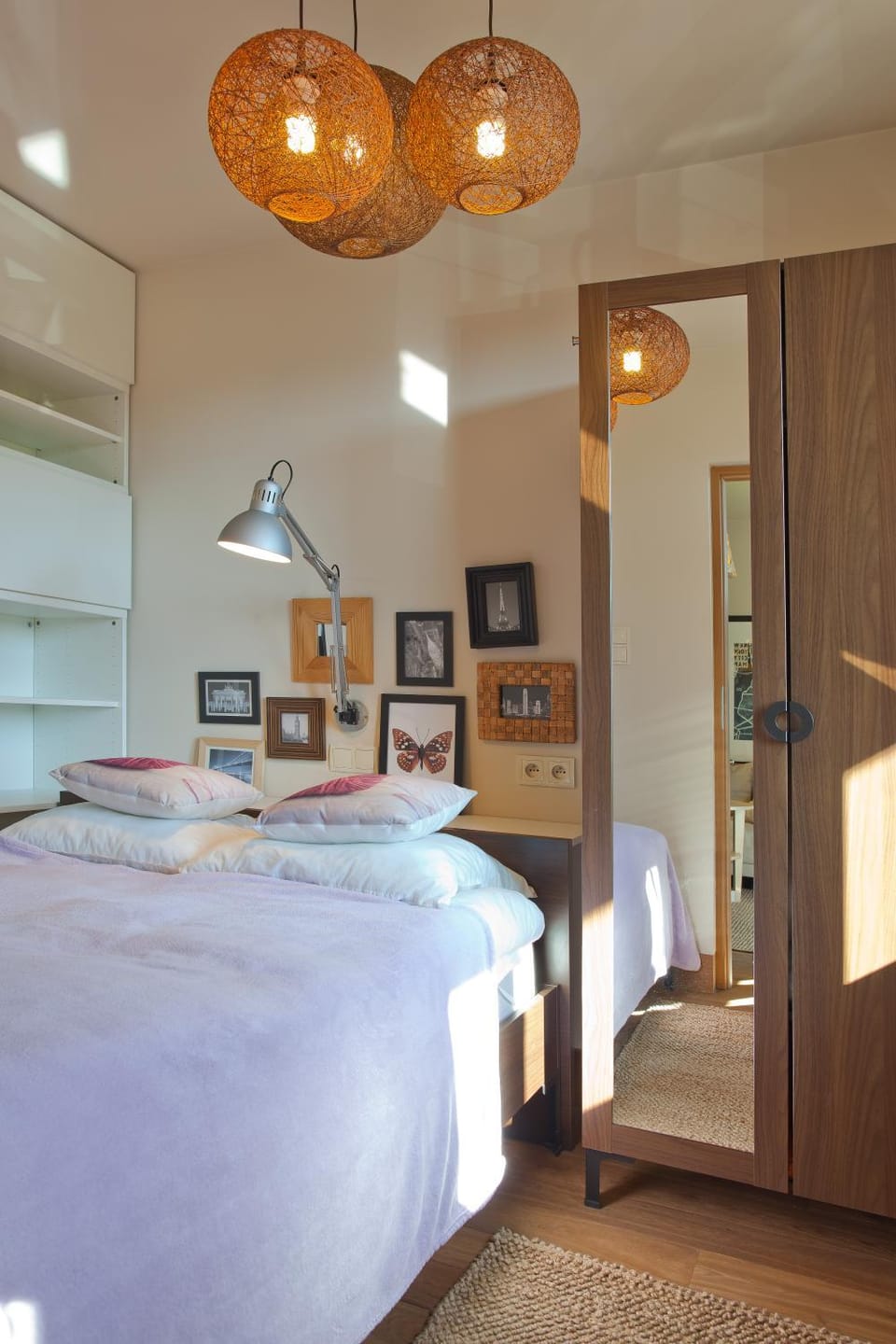Bed, Bedroom, wardrobe