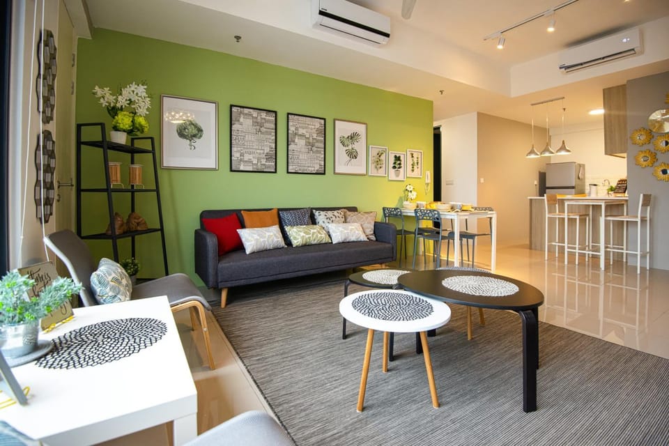 Living room, Dining area