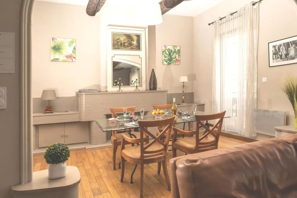 "Air d'Antan"-Meublé de Tourisme 3 étoiles -Résidence "Les Logis de Béziers"-Garage optionnel-Cœur de ville-Plages à 16km ! Apartment in Béziers
