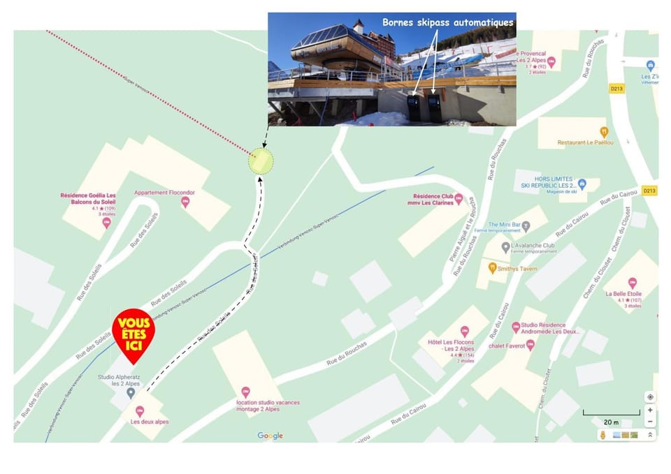 Le scandinave Apartment in Les Deux Alpes